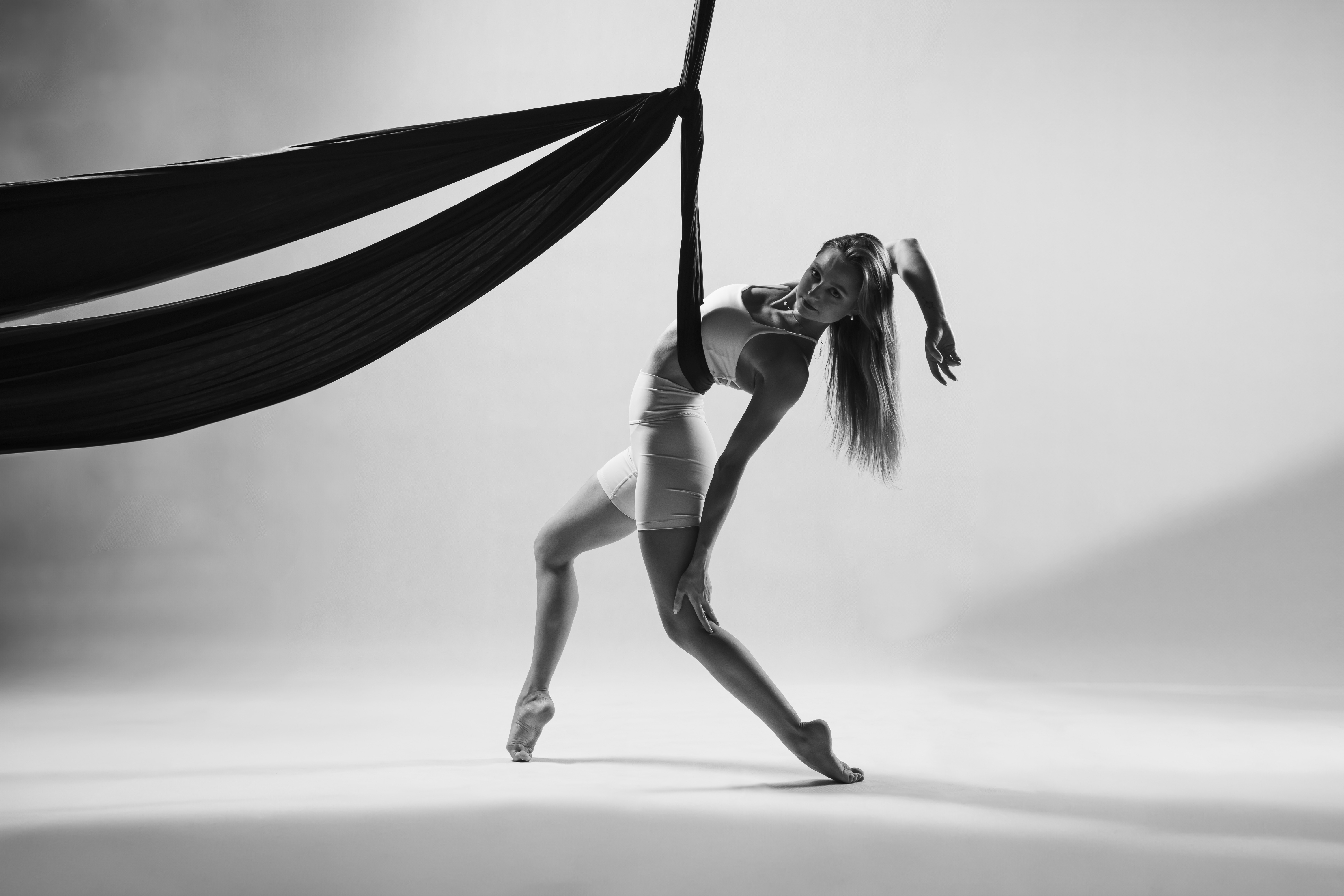 Tło zajęć Aerial Hoop